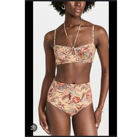 Ulla Johnson Zahara/ Aleena High Waist Bikini - Picture 1 of 10